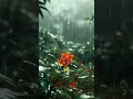 POV : Feel it ✨️❤️ #rainasmr #rain #rainsounds #shorts #shortasmr #relaxing #soothing #animation #🌧