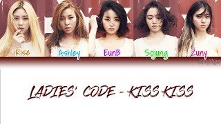 Ladies' Code (레이디스 코드) – Kiss Kiss Lyrics (Han|Rom|Eng|Color Coded) #TBS