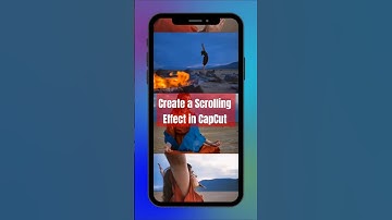 Create this Awesome Scrolling Effect in CapCut free and easy 🤯 #visualeditor #tutorial #capcut