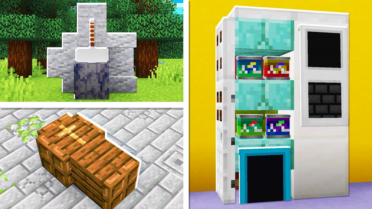 5 Things You Didn T Know You Could Build In Minecraft No Mods Youtube