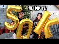 CELEBRATING 50,000 SUBSCRIBERS (THANK YOU GUYS!!!!)