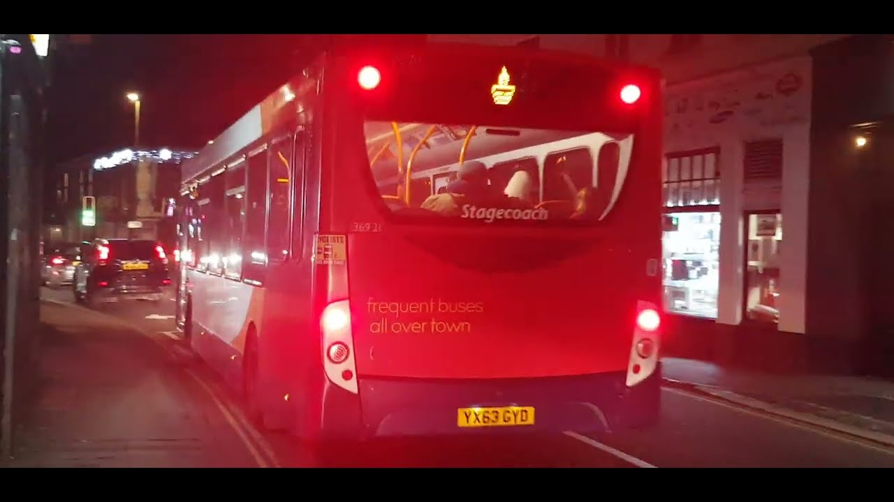 Here is the stagecoach bus 36921 on the number 5 in Farnham Wednesday