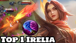 Wild Rift Irelia - Top 1 Irelia Gameplay Rank Grandmaster
