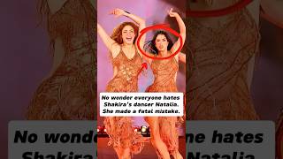 No wonder everyone hates Shakira’s dancer Natalia.She made a fatal mistake.#shorts #shortvideo Profile