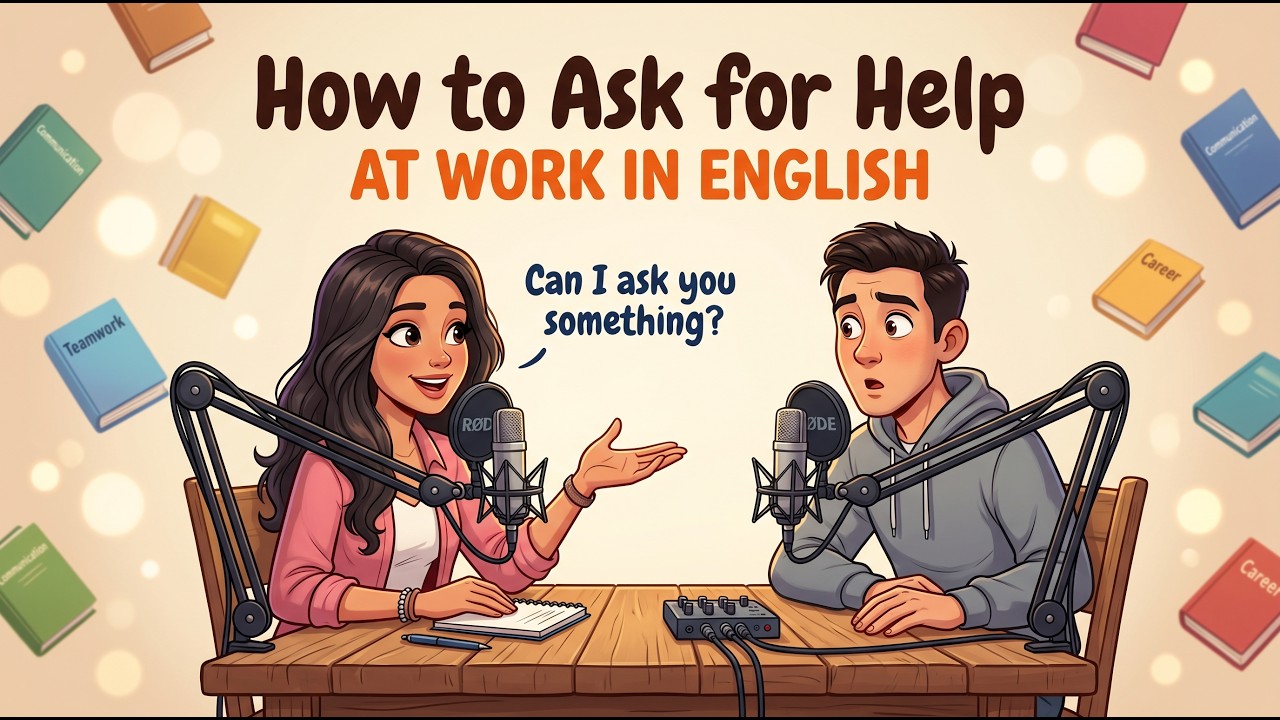 How To Ask for Help at Work in English | Podcast for Easy English ...