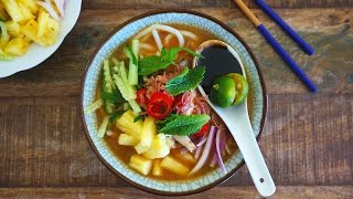 Asam Laksa (Assam Laksa/Spicy & Sour Fish Noodles)