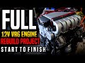 Rebuilding a 25 year old 12v VR6 Engine for a Swap!