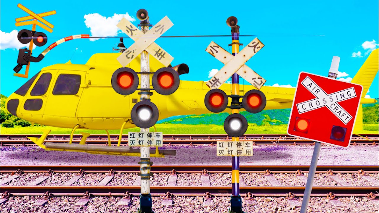 Railroad Crossing Skydiving - YouTube