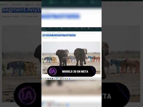 🤖 Meta presenta un sistema que convierte partes de una imagen en modelos 3D 🤖 #ia #chatgpt #meta