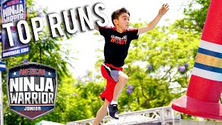 American Ninja Warrior Junior: Season 1 BEST RUNS Compilation 5 | Universal Kids