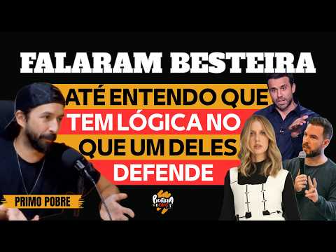 PRIMO POBRE REBATE GABRIELA PRIOLI, PRIMO RICO E PABLO MARÇAL | CONSERTA ESSA FRASE #podcast