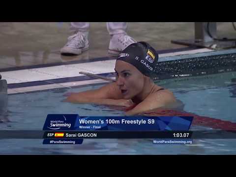 Women's 100 m Freestyle S9| Final | Mexico City 2017 World Para Swimming Championships