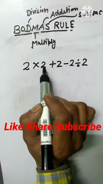 2x2 2-2/2 = ?  # BODMAS#