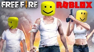 Free Fire No Roblox Youtube - roblox y free fire juntos