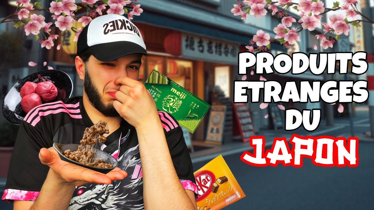 LES SNACKS JAPONAISE LES PLUS ETRANGES !