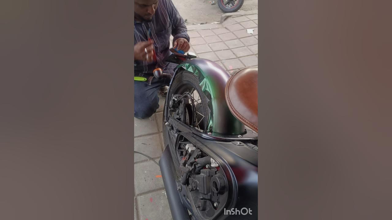 java rembo wrapping 💥🔥 modified।। Java full #bikestickering # ...