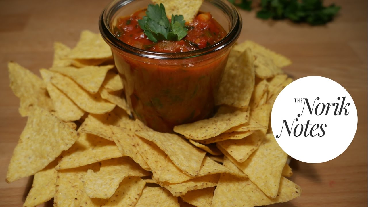 Salsa Soße - für Wraps &amp; Chips / Nachos Note #22 - YouTube
