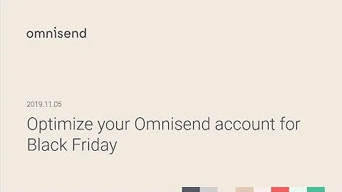 Supercharge Your Black Friday Sales with Omnisend