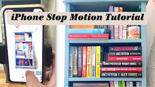 How to Shoot a Bookshelf Styling Lifestyle Stop Motion Video using your Phone screenshot 3