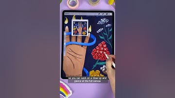 Procreate Tips - Reference Tool!