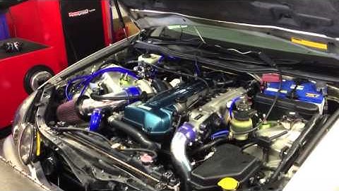 JZS161 Toyota Aristo 2JZ-GTE Single Turbo Dyno - 565hp @ wheels