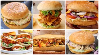 6 Mouthwatering Burger Recipes by (YES I CAN COOK)