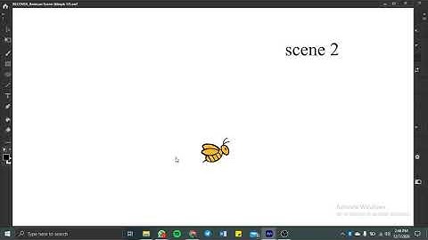 Tutorial membuat Animasi Scene di Adobe Animate 2020