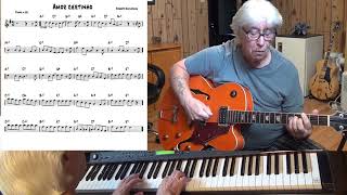 Video thumbnail of "Amor certinho - Jazz guitar & piano cover ( Roberto Guimaraes )"