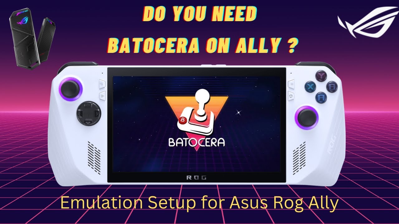 RetroStation Deck - Steam Deck - Asus Rog Ally and Windows PC