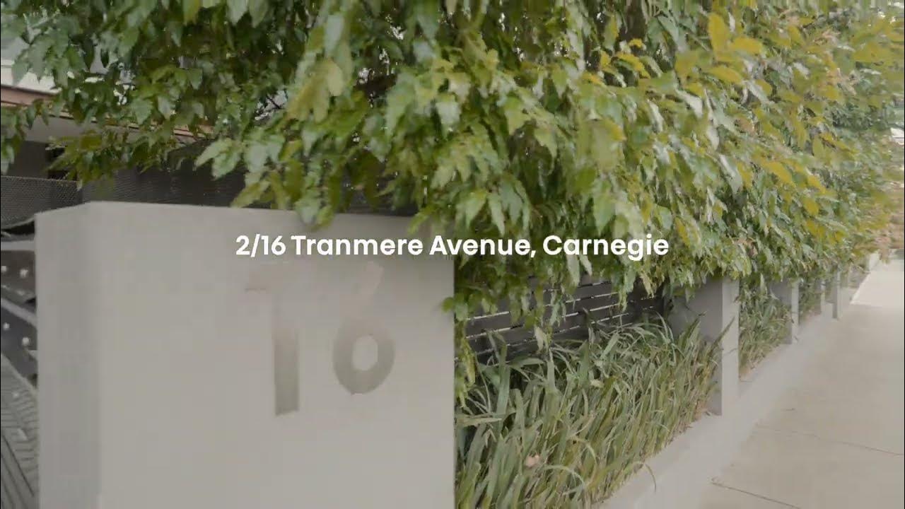 2/16 Tranmere Avenue, Carnegie YouTube