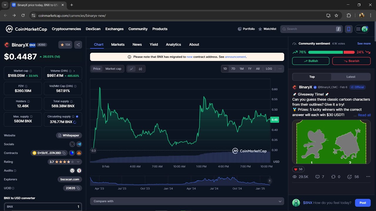 Is BinaryX ($BNX) Token Legit or Scam ?? - YouTube