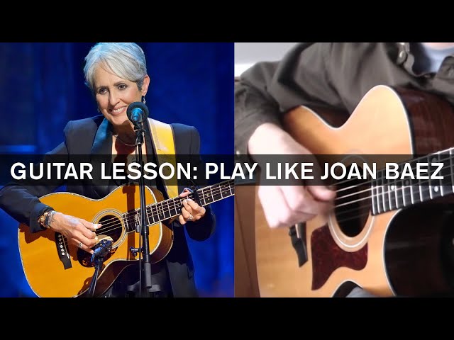 JOAN BAEZ フォークギター教材 JOAN BAEZ フォークギター教材
