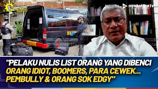 Dibongkar! Pelaku Ledakan SMAN 72, Korban Bullying? Eks Kadensus 88: Dia Nulis List Orang  Dibenci