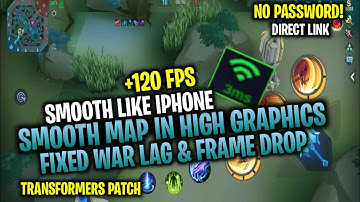New!! Low End Device Super Smooth Config 60 FPS in High Graphics Sanctum Island | Mobile Legends