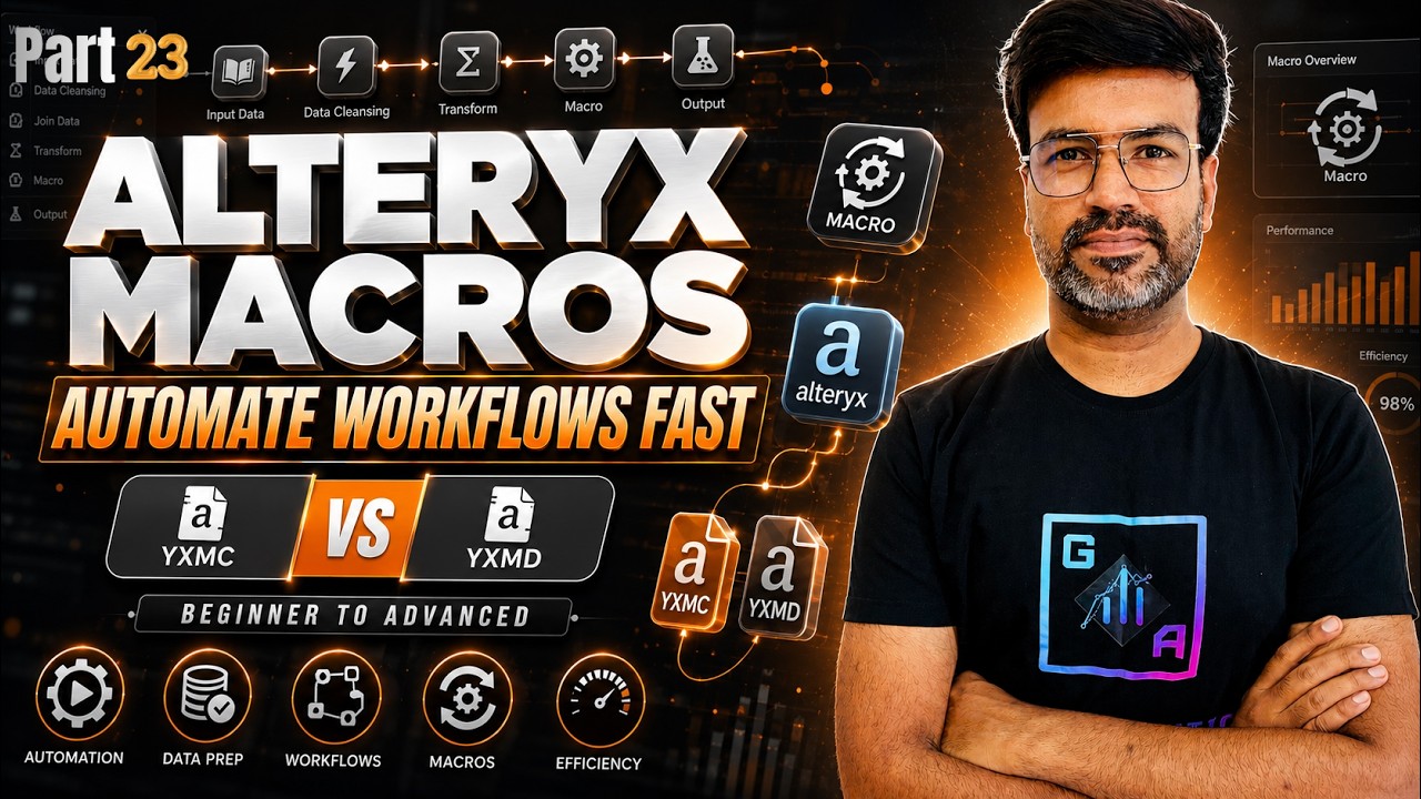 Alteryx Macros Explained for Beginners 2026 | Workflow Automation ...