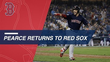 2018 WS MVP Pearce signs one-year deal with Red Sox