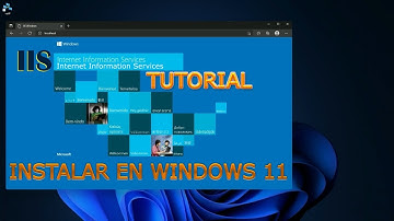 Tutorial para activar el Servidor Web IIS en Windows 11 y conectarte desde un celular en la  red.