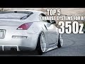 5 LOUD Exhaust Systems for a NISSAN 350z UNDER $500?