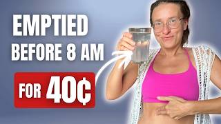 Do This Before Coffee. Toilet by 8 AM.