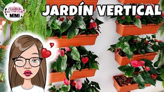 JARDINES VERTICALES |  ANTURIOS• SUCULENTAS • HELECHOS etc