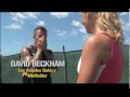 Caroline Wozniacki Meets David Beckham