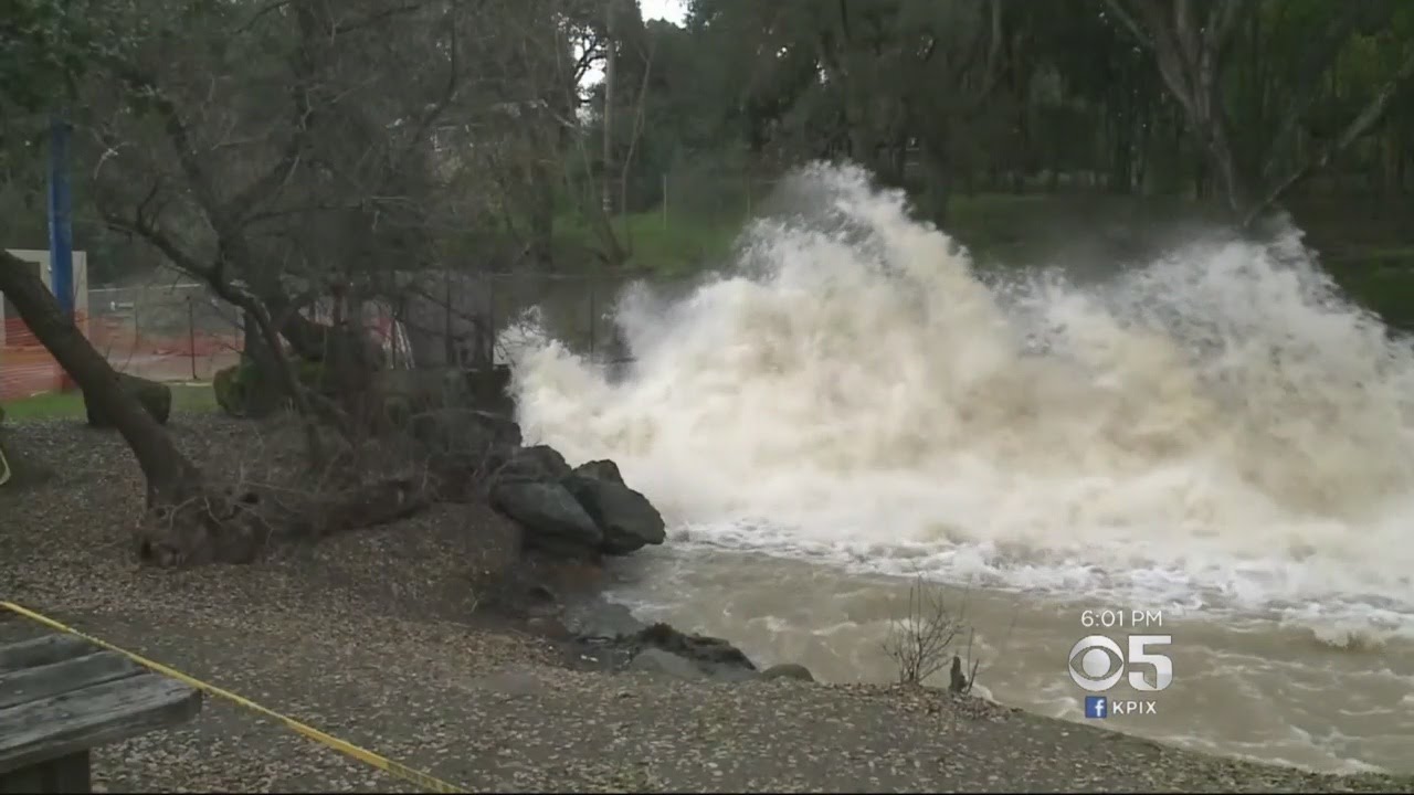 Anderson Reservoir At Capacity With Some Flooding Likely In Santa Clara