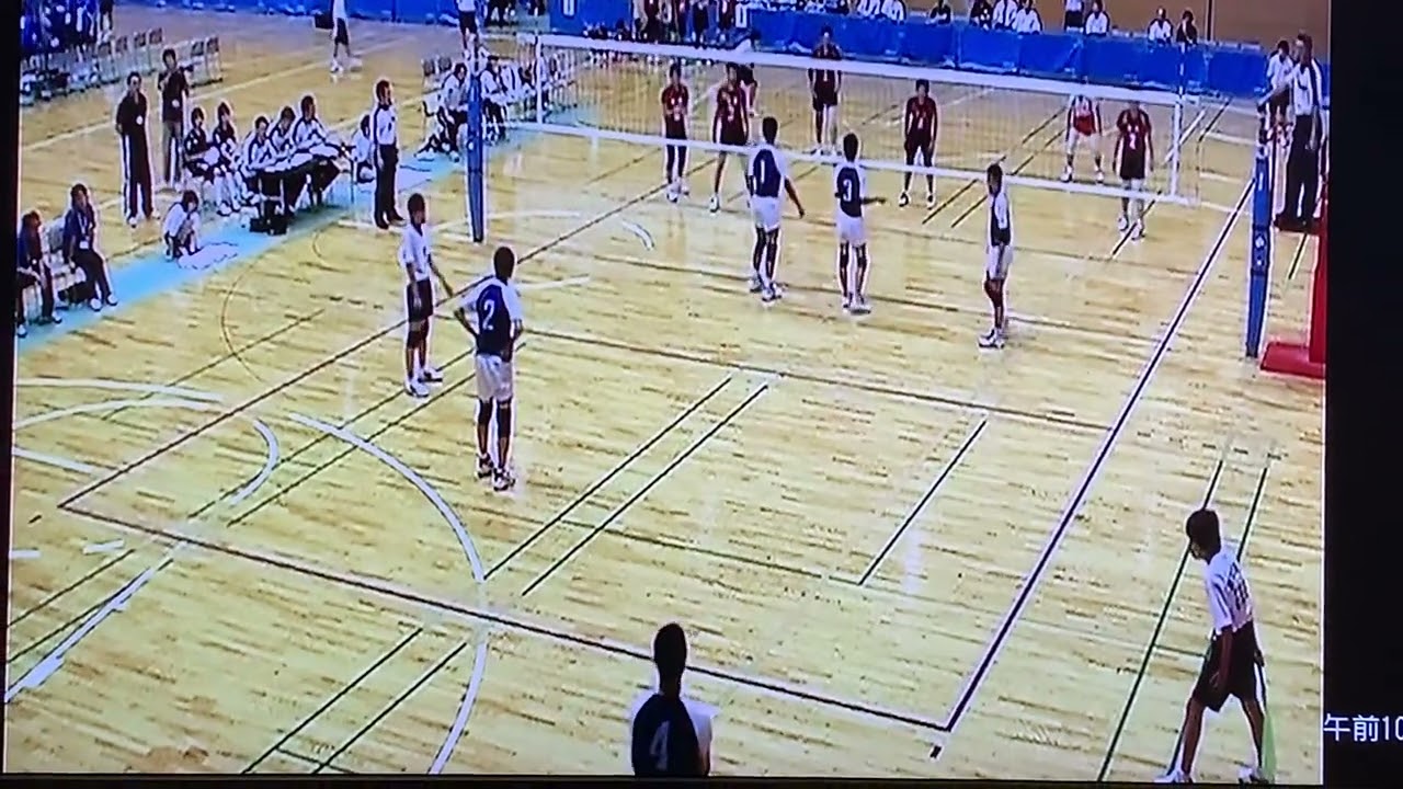 2009年中学生北信越バレー 準決勝 若穂（長野1位）VS吉江（富山1位