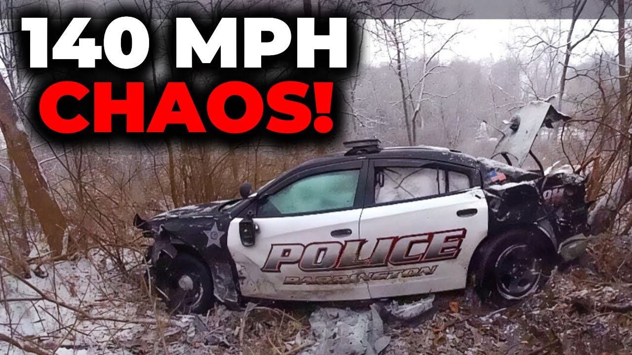 140 MPH Police Chase Turns Into Total Chaos After Porsche Rams Squad ...