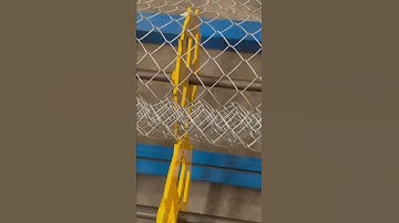 Fully Automatic Chain Link Fence Making Machine Price +86 182 3048 9099