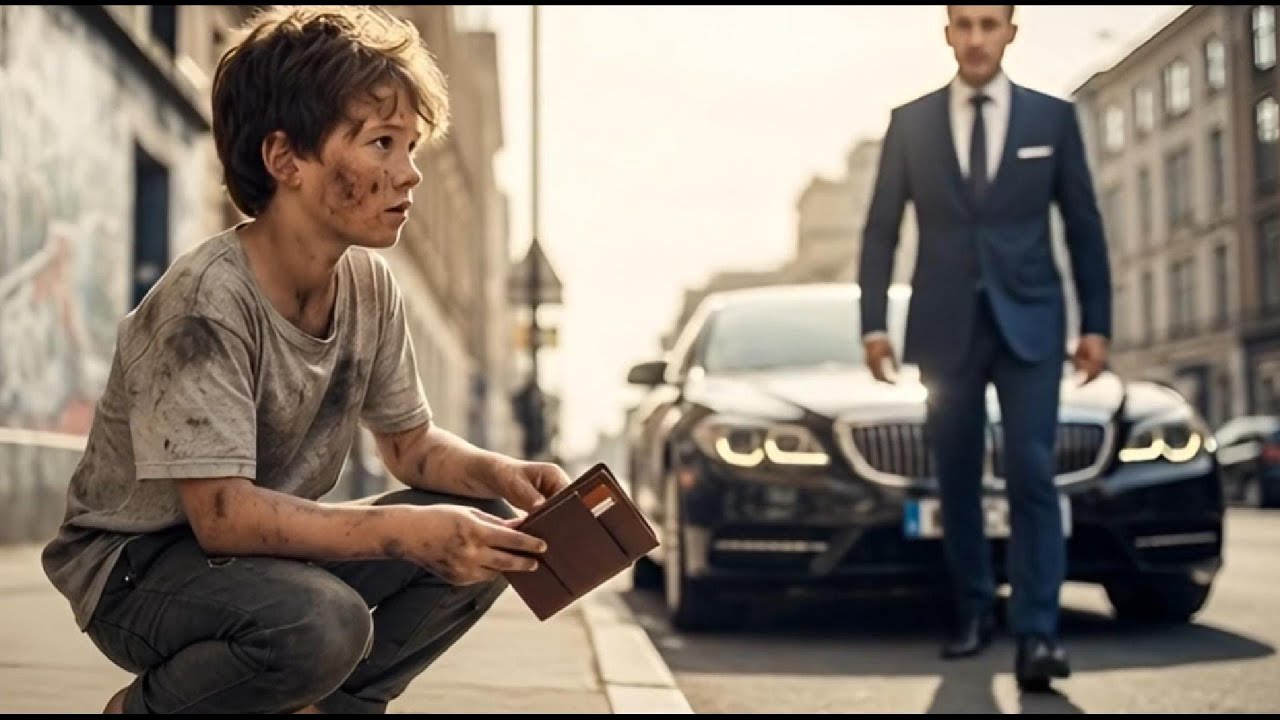 STREET CHILD RETURNS WALLET TO MILLIONAIRE… OWNER MAKES AN OFFER NO ONE EXPECTED!