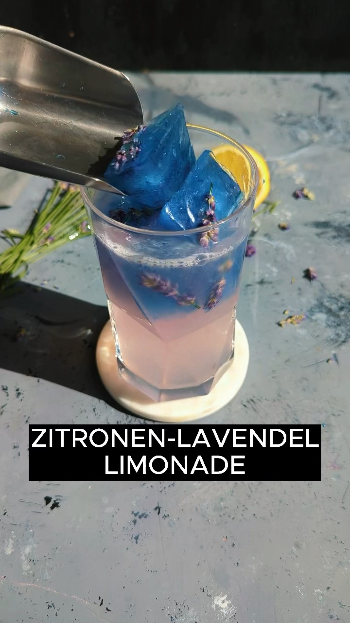 🍹 Zitronen-Lavendel-Limonade 🍋 Probiere diesen leckeren Drink! 🍹 Rezept ...