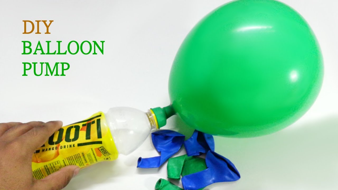 How to make Hand operated Air pump at home YouTube