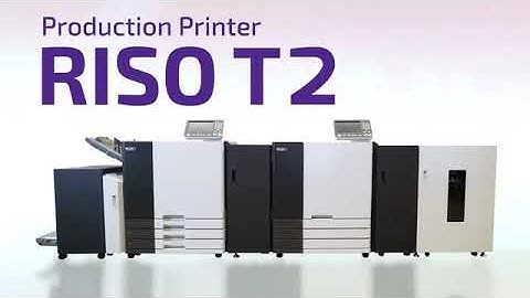 Production Printer RISO T2 320 Color Impressions Per Minute Variable Data Printer (VDP)