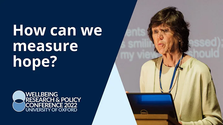 How can we measure hope? | Carol Graham | Universi...
